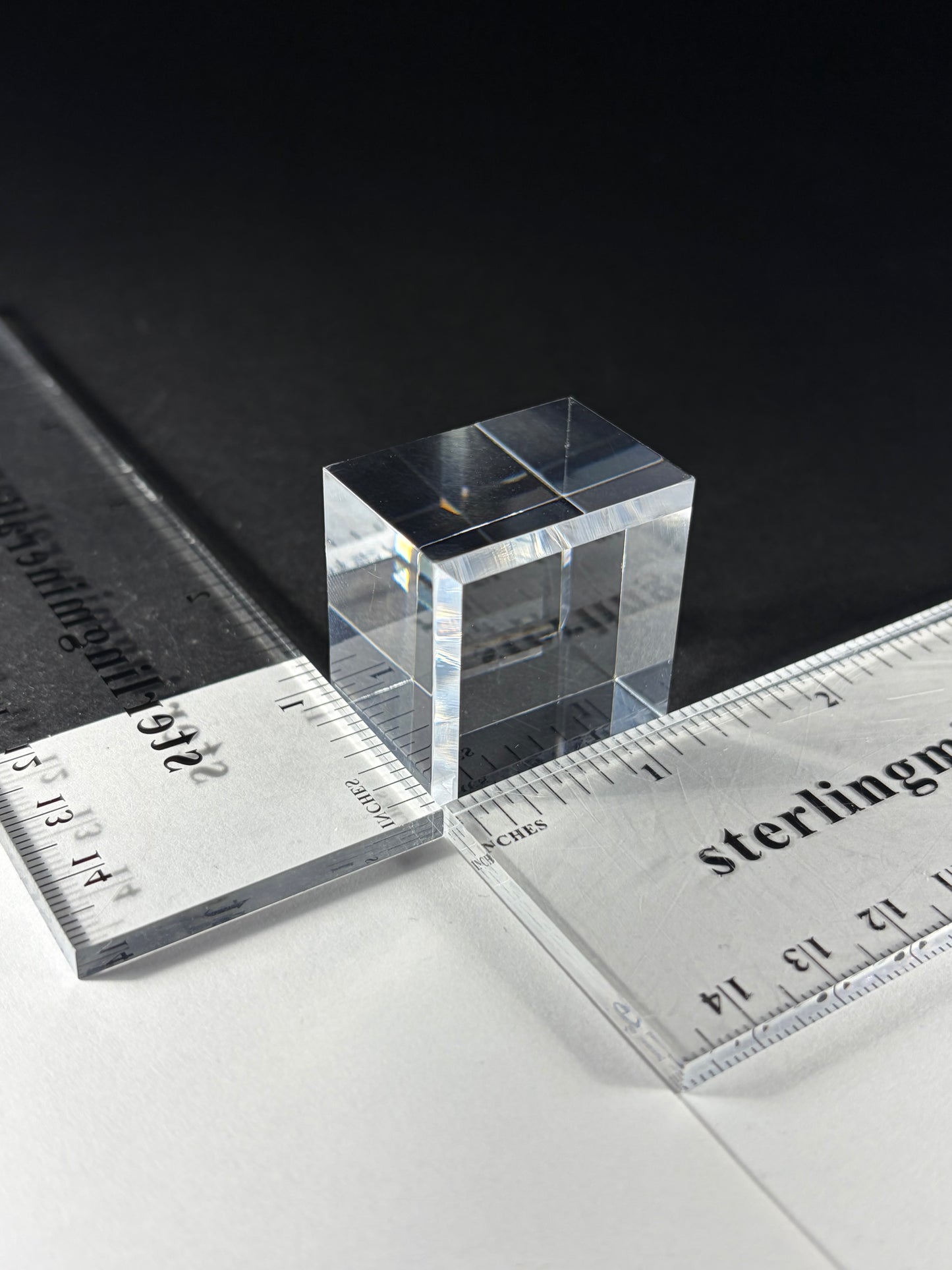 1.25x1.25x1 Acrylic Block