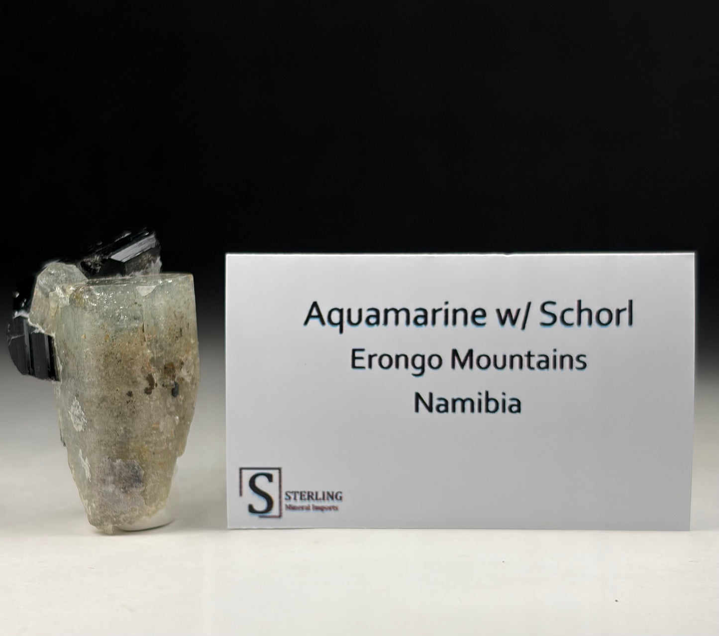 Aquamarine w/Schorl