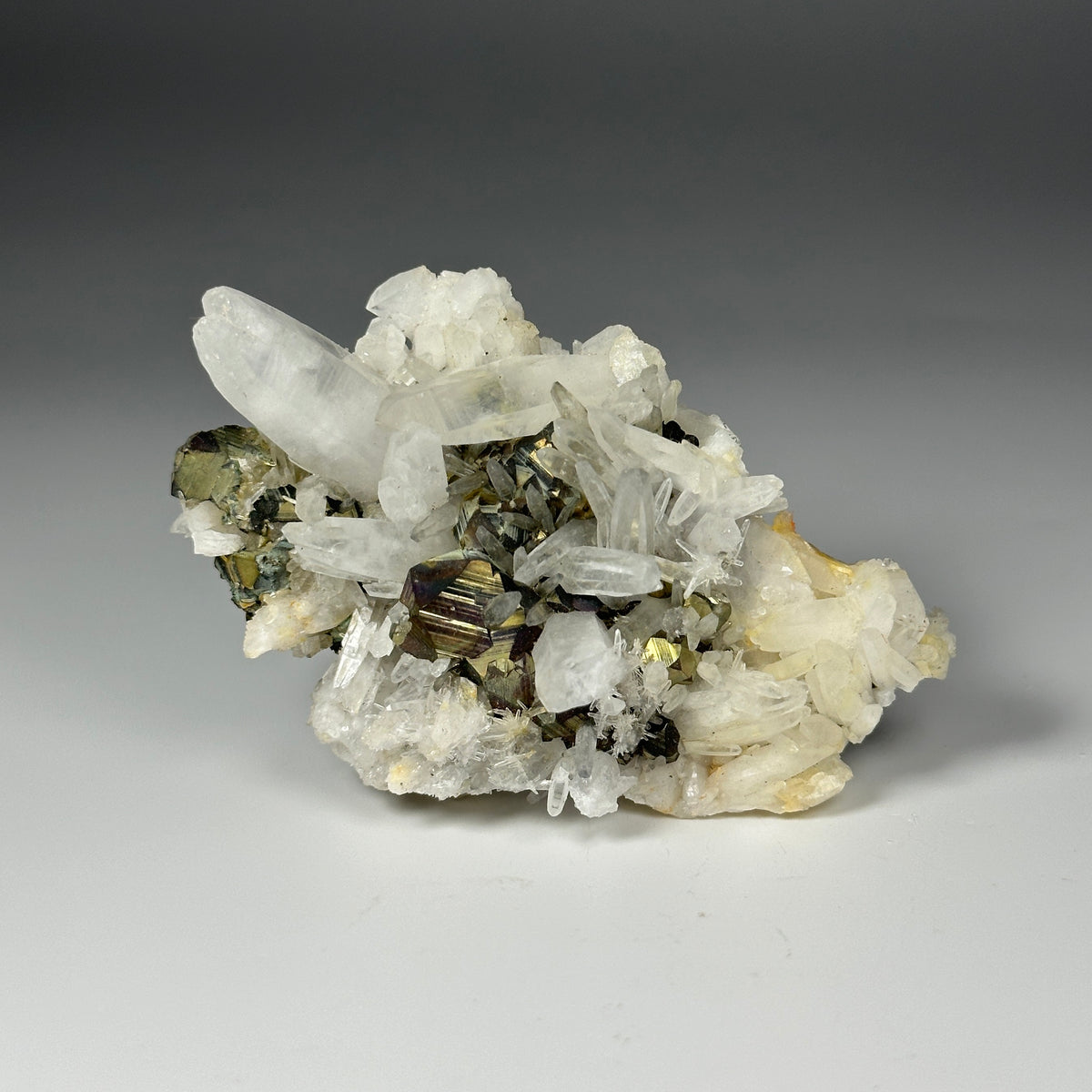 Pyrite and Quartz