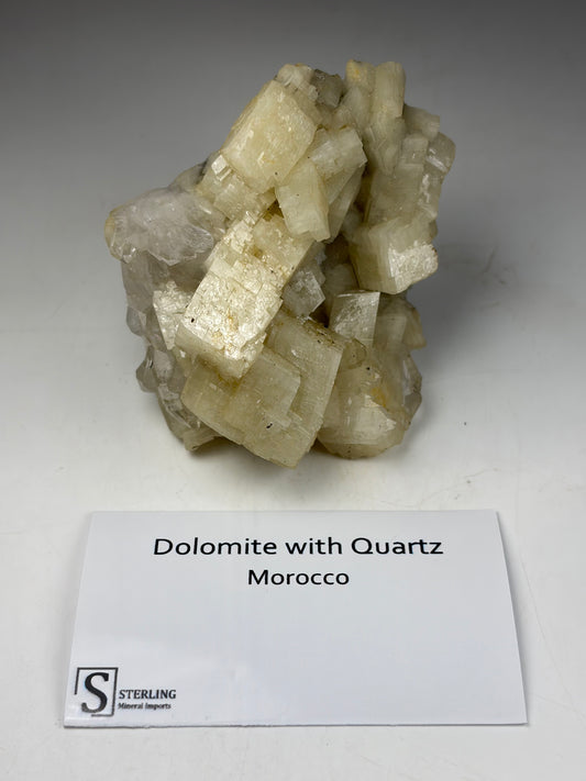 Dolomite w/ Quartz