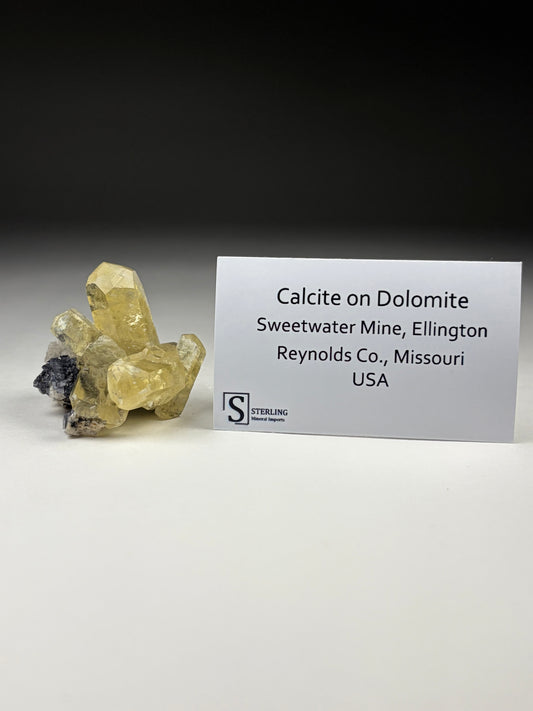 Calcite on Dolomite