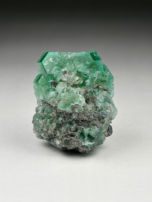 Fluorite w/ Pyrite