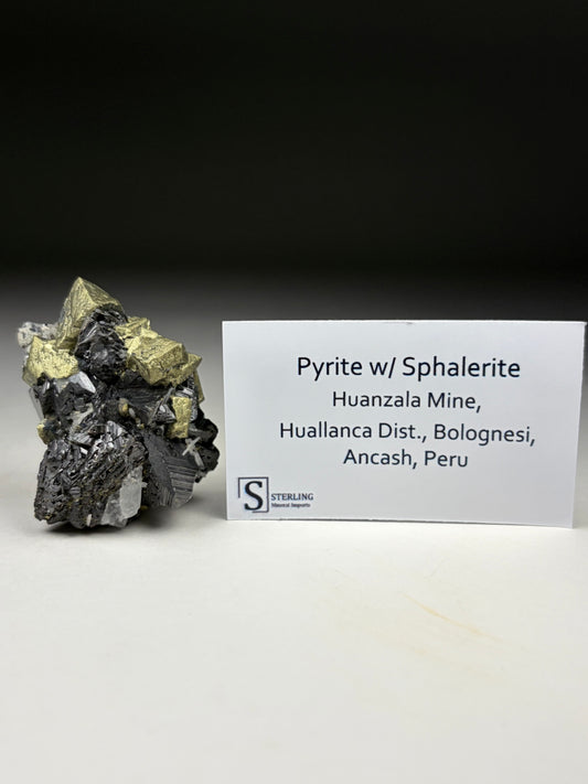Pyrite w/ Sphalerite