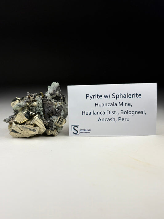 Pyrite w/ Sphalerite