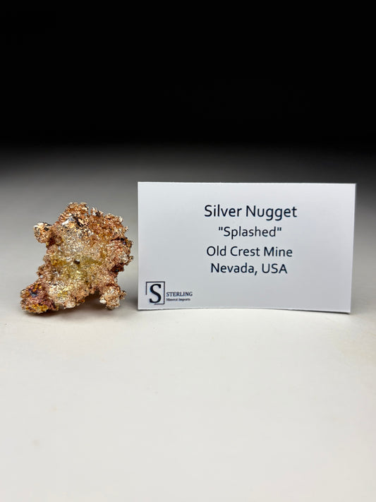 Silver Nugget “Splashed”