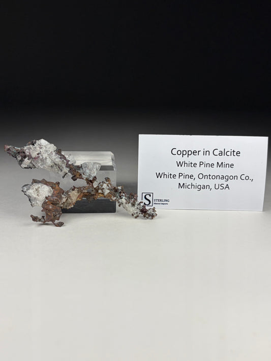 Copper in Calcite