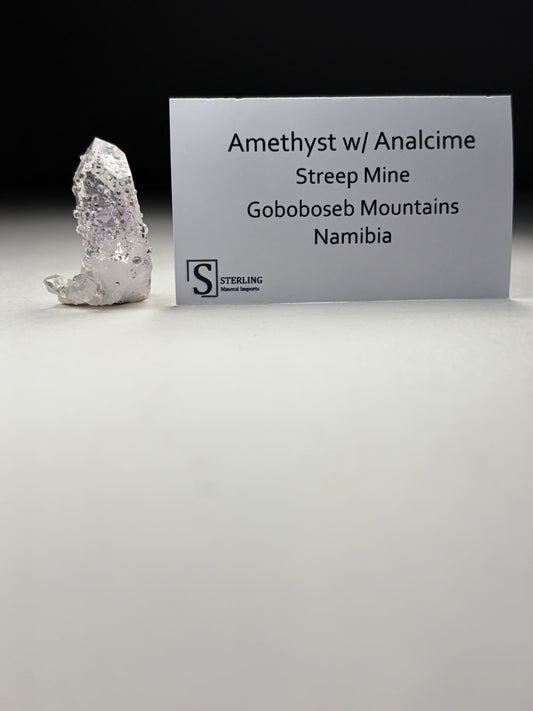 Amethyst w/ Analcime