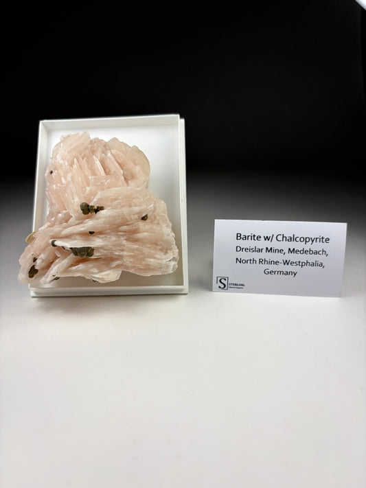 Barite w/ Chalcopyrite