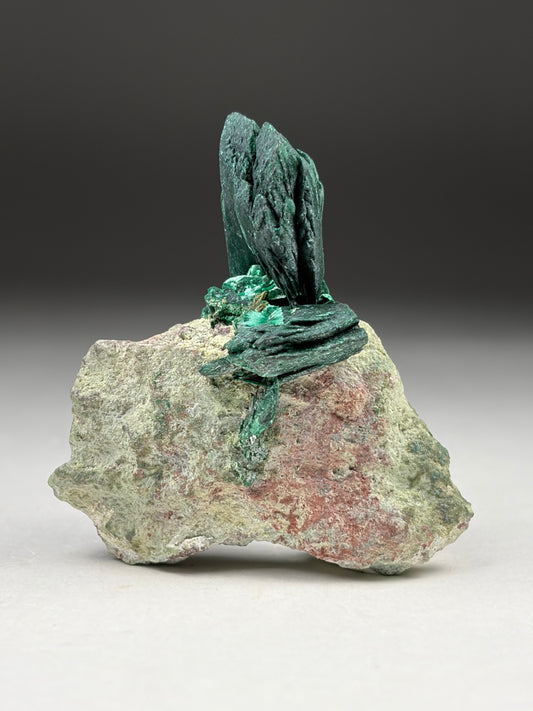 Malachite after Azurite