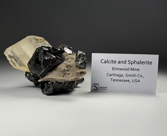 Calcite and Sphalerite