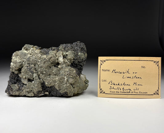 Marcasite on Sphalerite