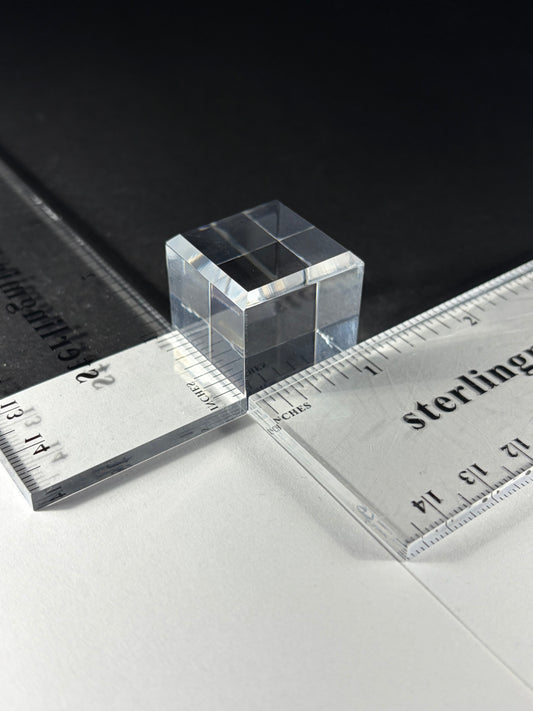 1x1x1 Acrylic Blocks