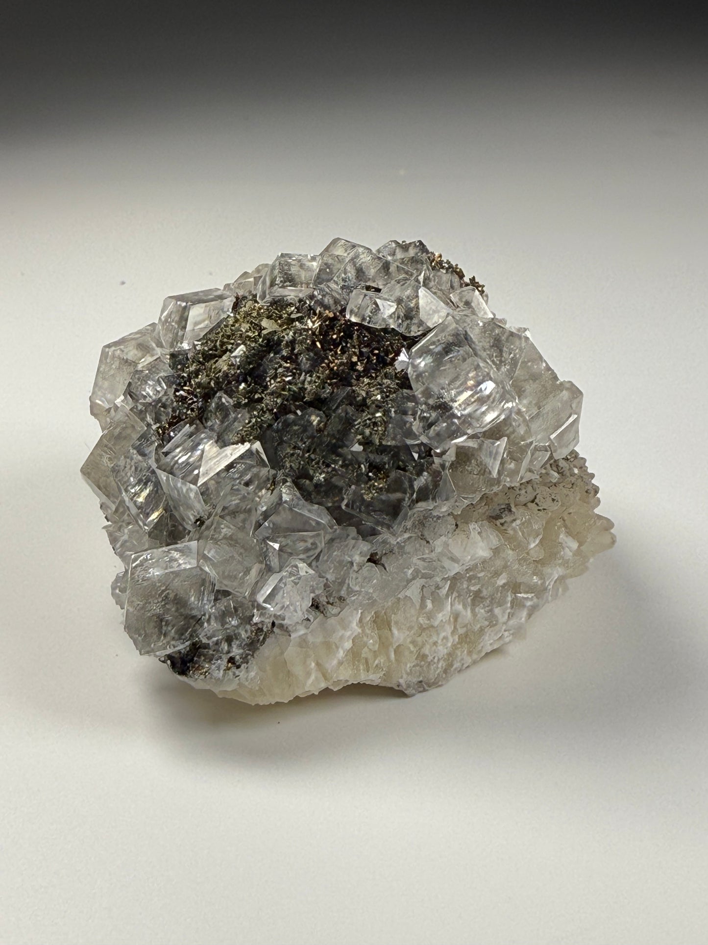 Calcite with Marcasite