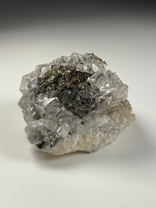 Calcite with Marcasite