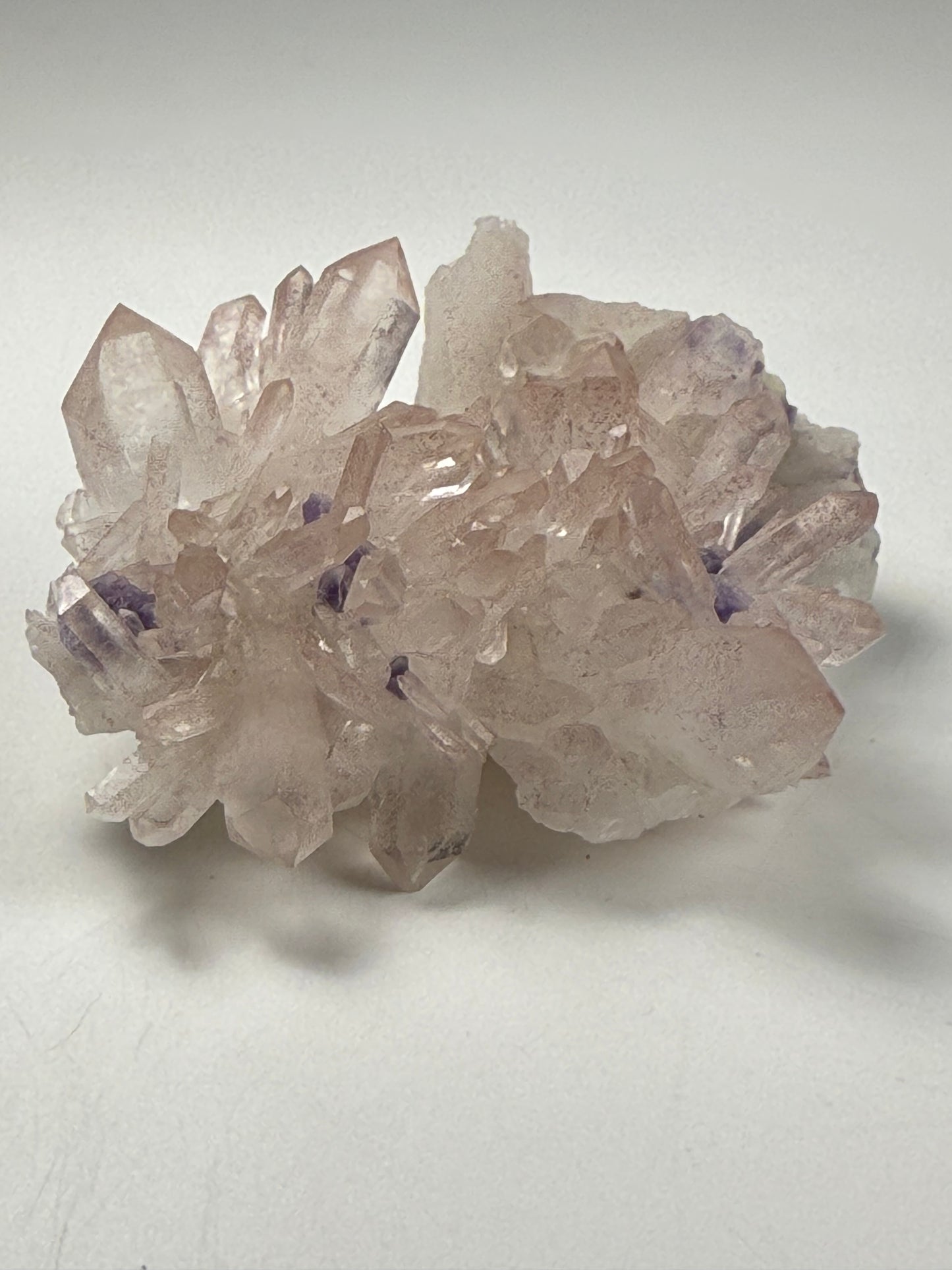 Fluorite on Quartz