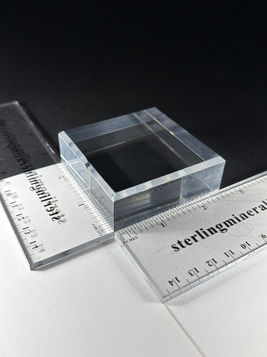 2.5x2.5x1 Acrylic Block