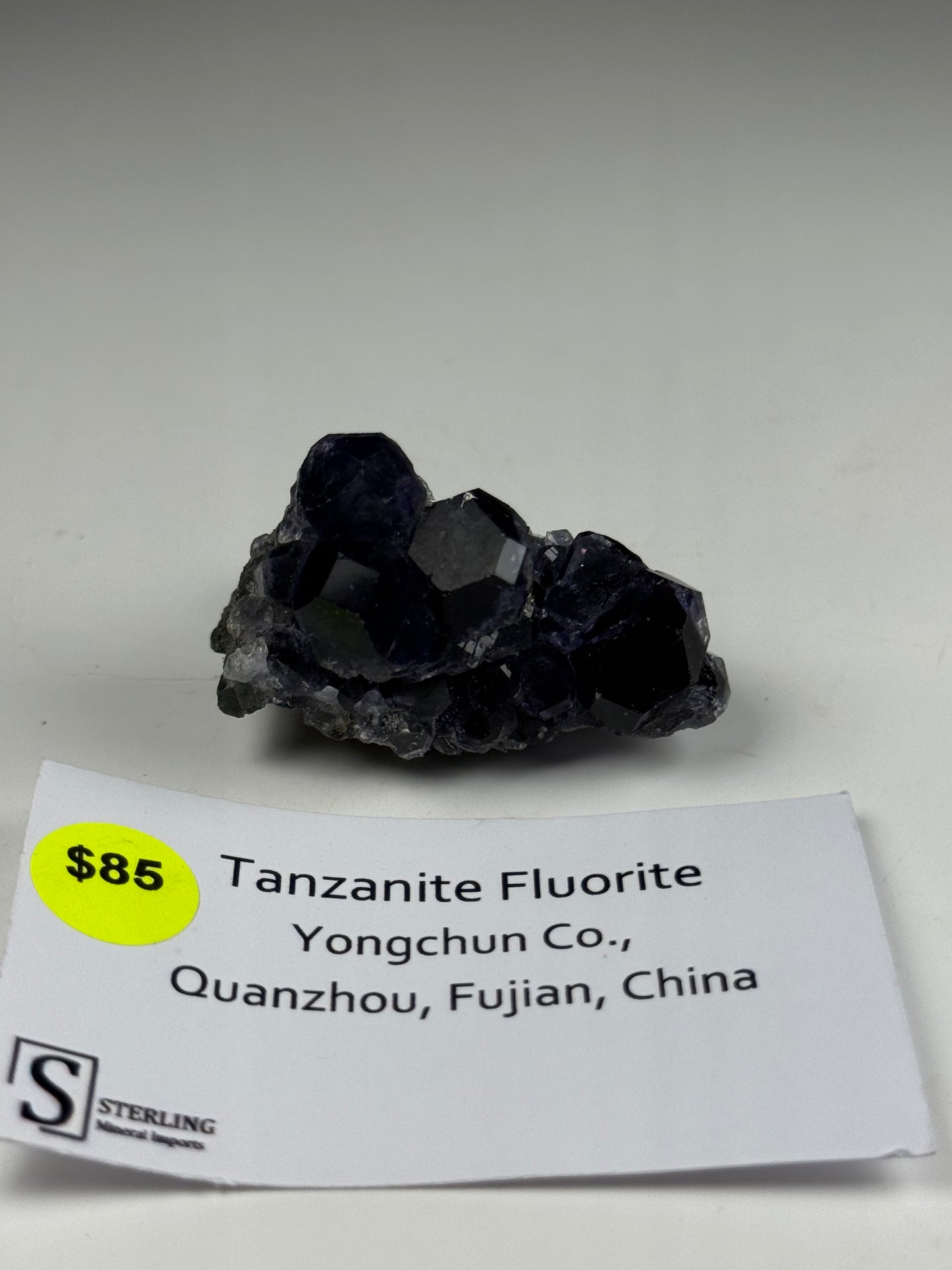Tanzanite Fluorite