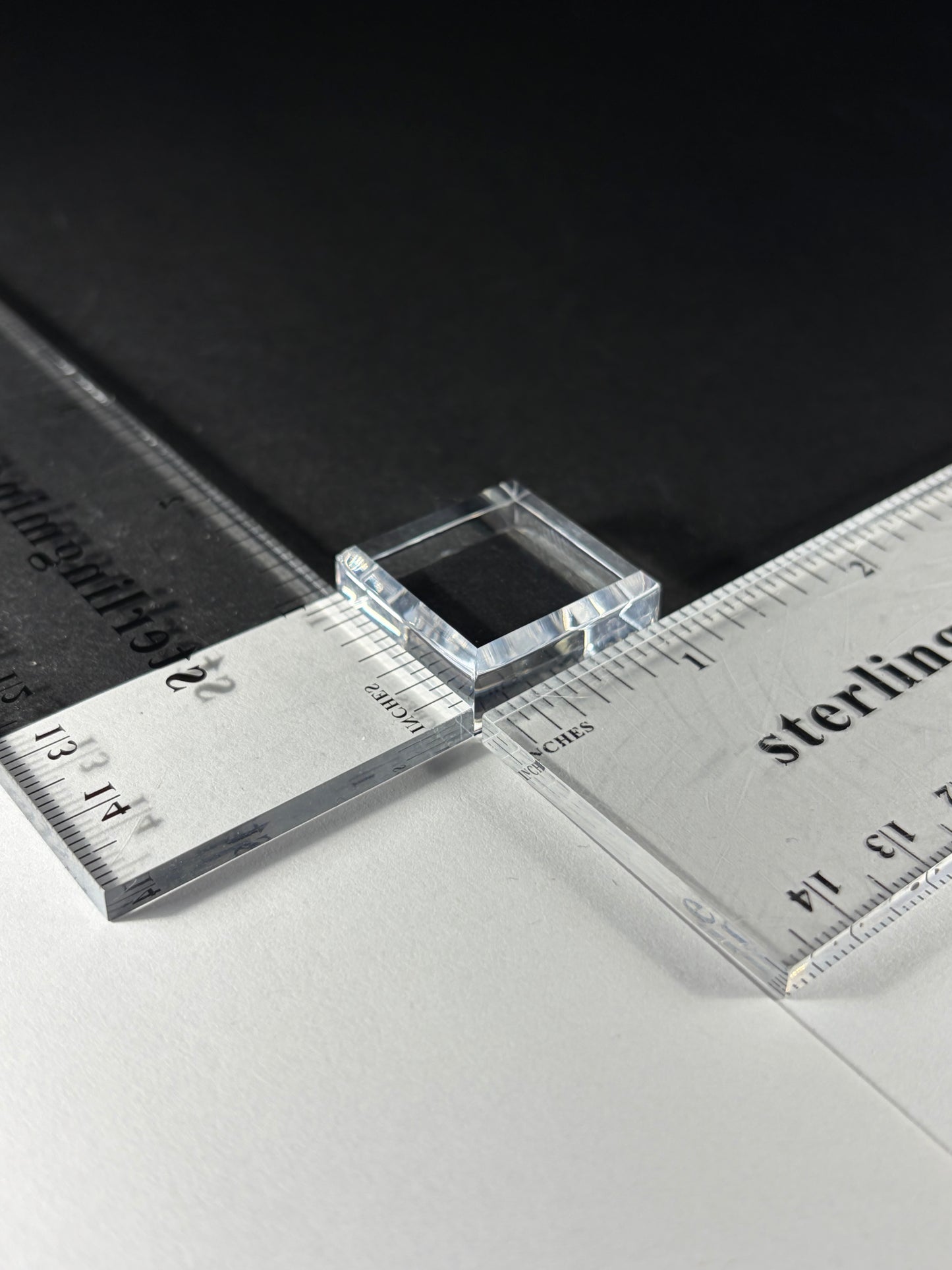 1x1x0.5 Acrylic Blocks