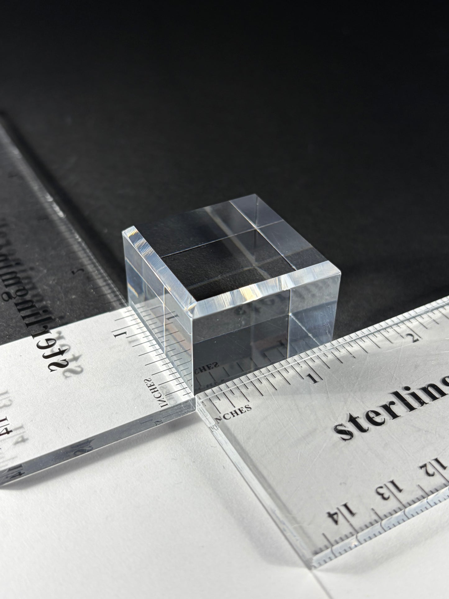 1.25x1.25x1 Acrylic Block