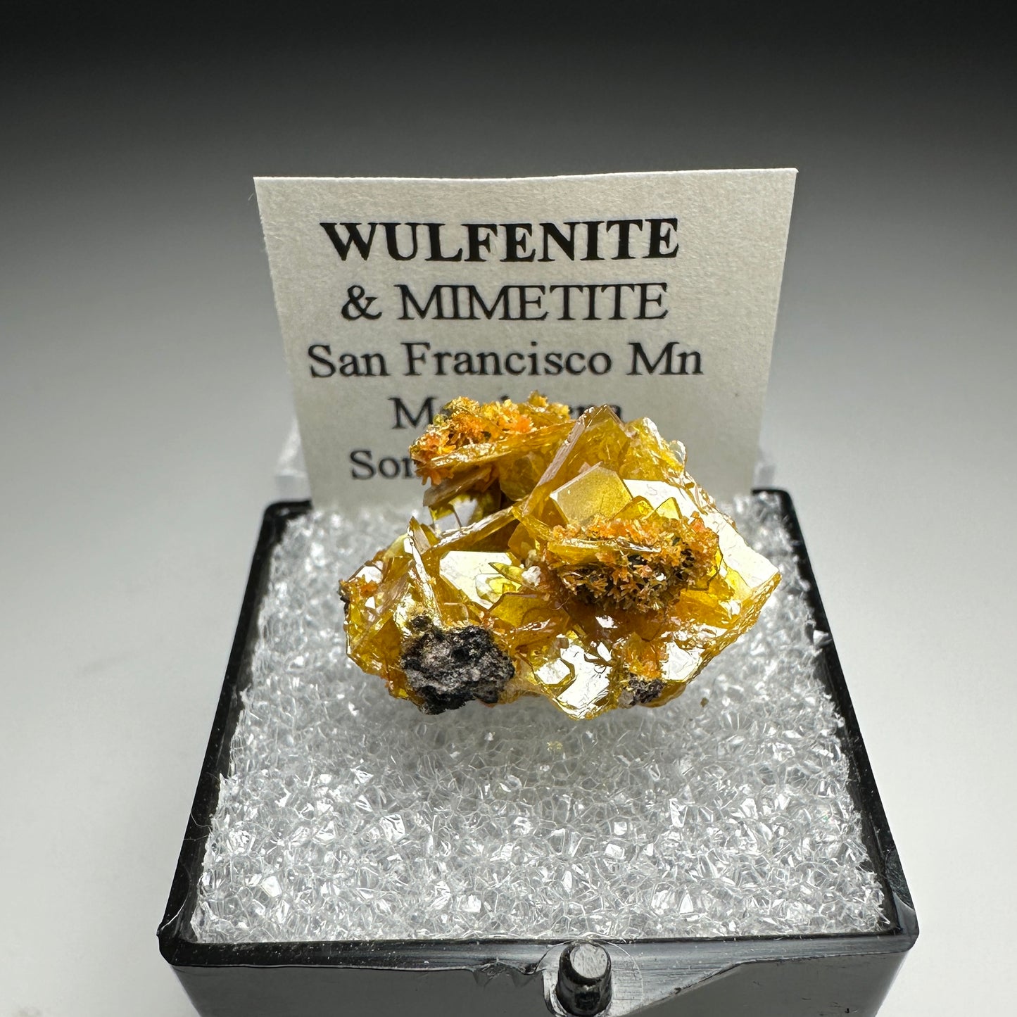 Wulfenite and Mimetite