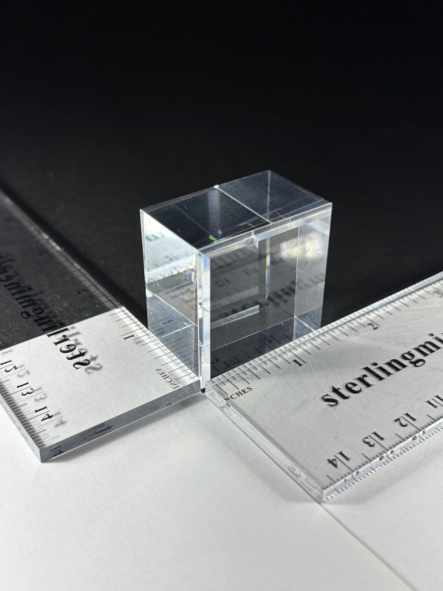 1.5x1.5x1 Acrylic Block