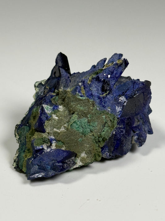 Azurite w/ Malachite