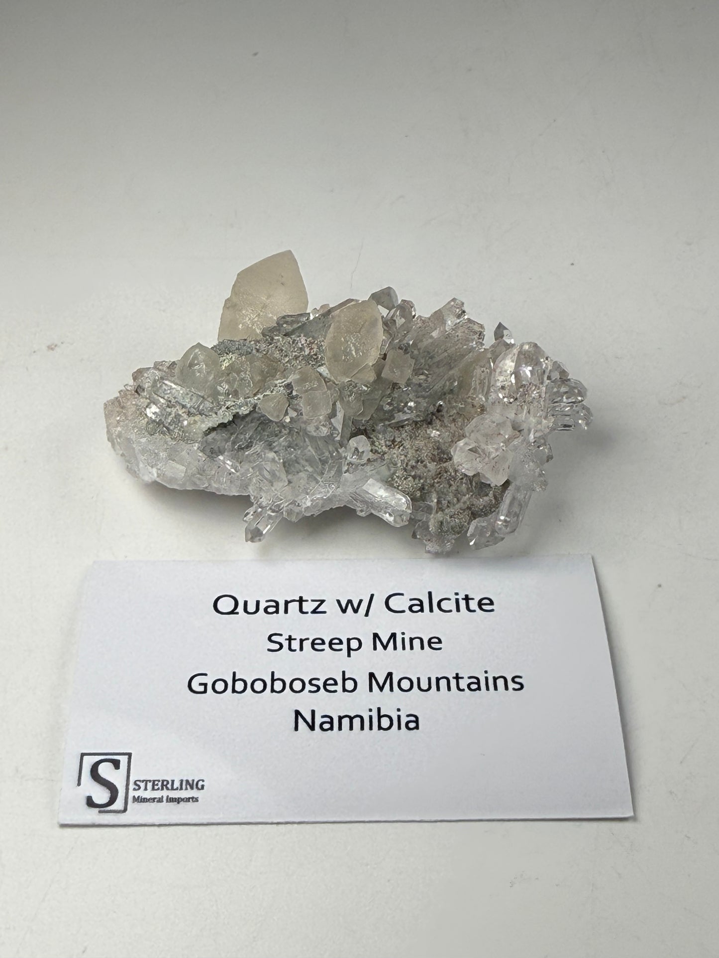 Quartz w/Calcite