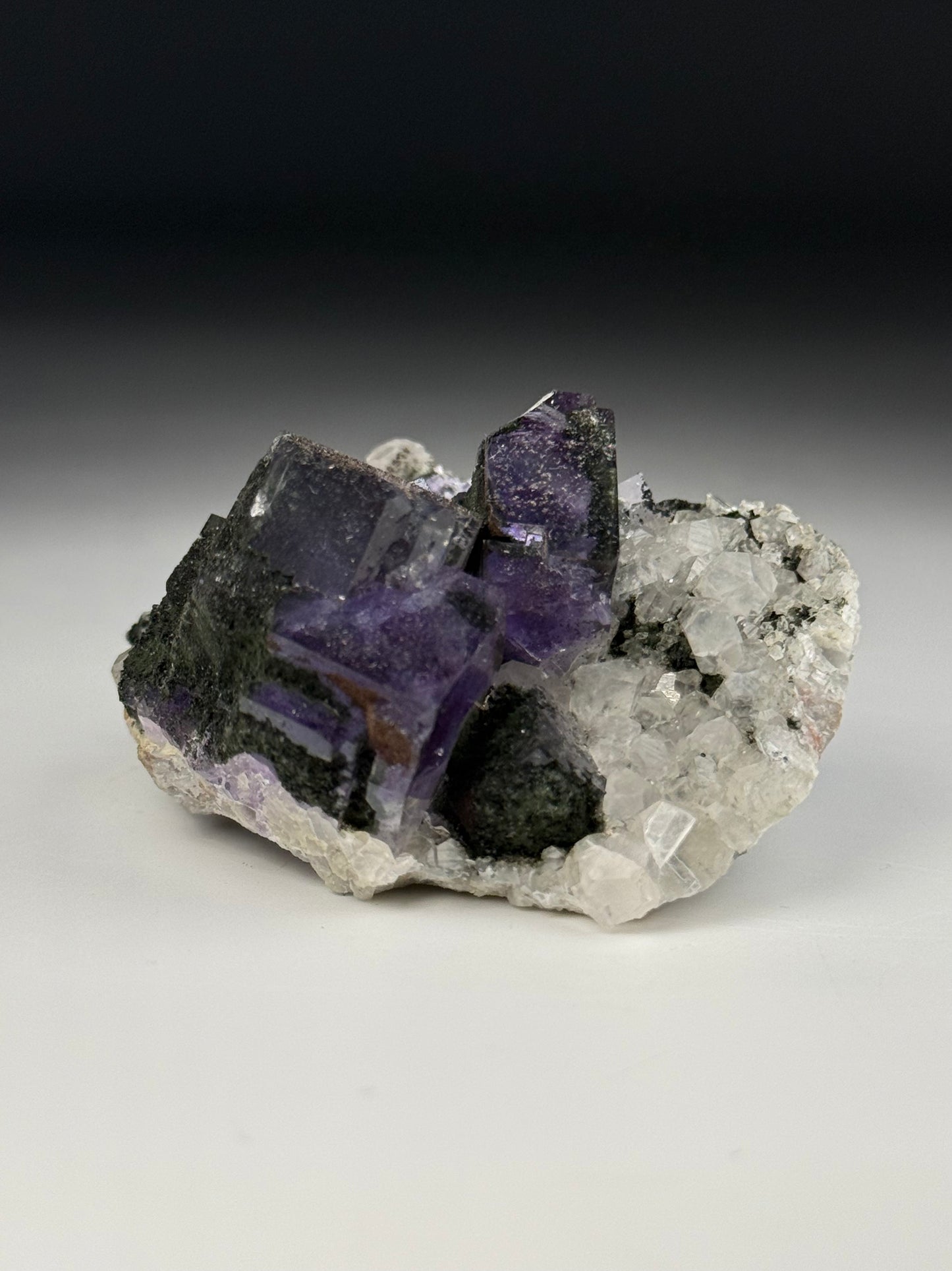 Tanzanite Fluorite