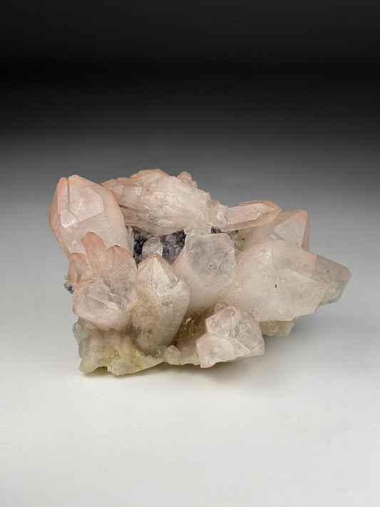 Fluorite on Quartz