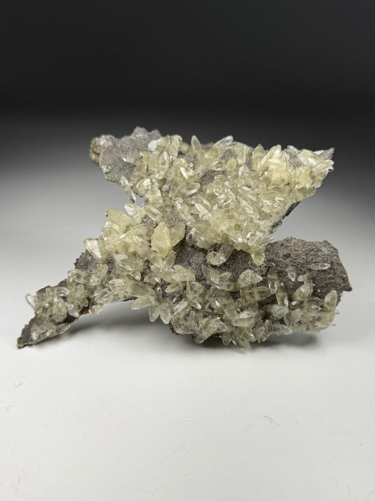 Calcite w/ Chalcopyrite