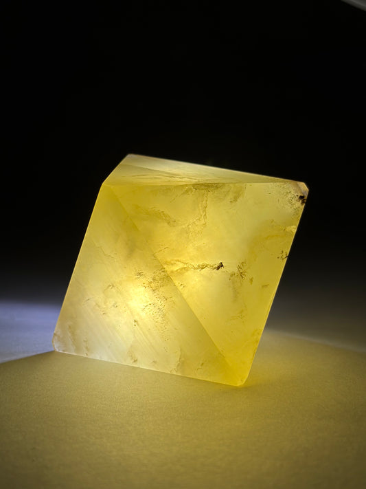 Fluorite Octahedron