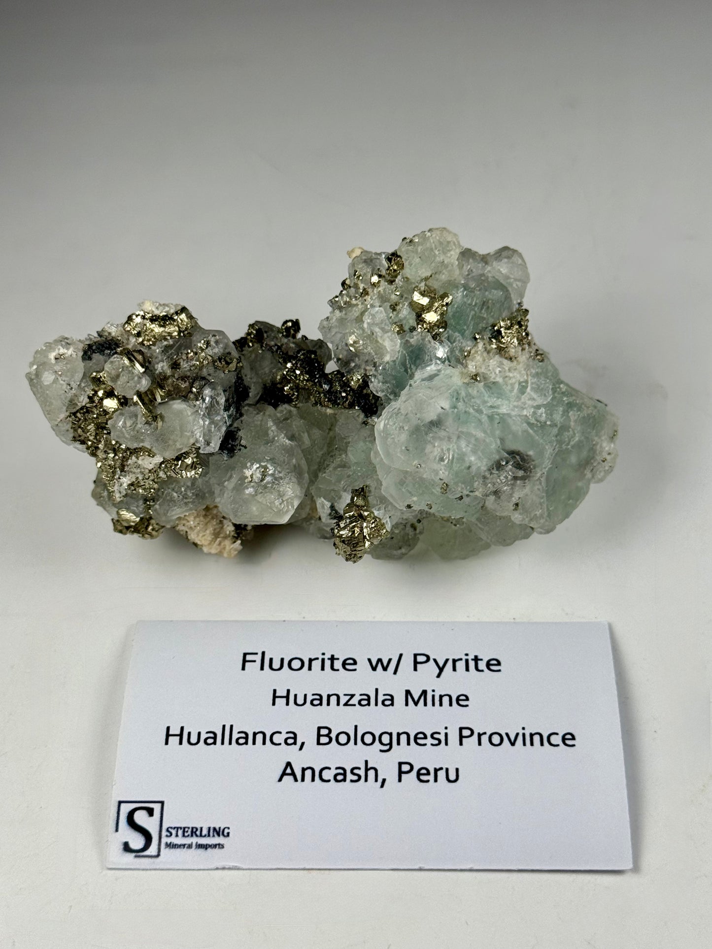 Fluorite W/ Pyrite