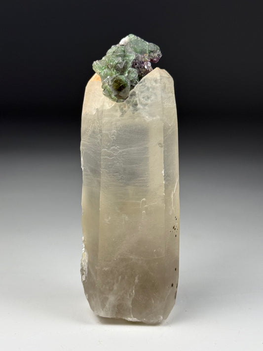 Fluorite on Quartz