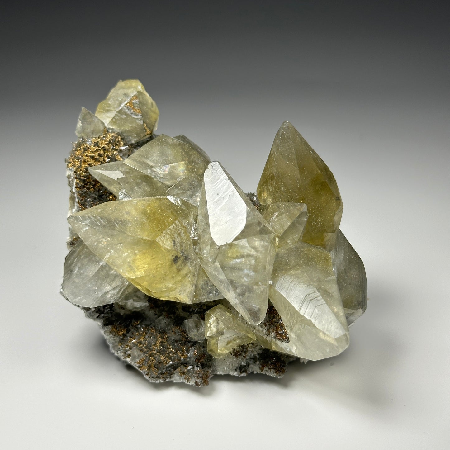 Calcite with Marcasite