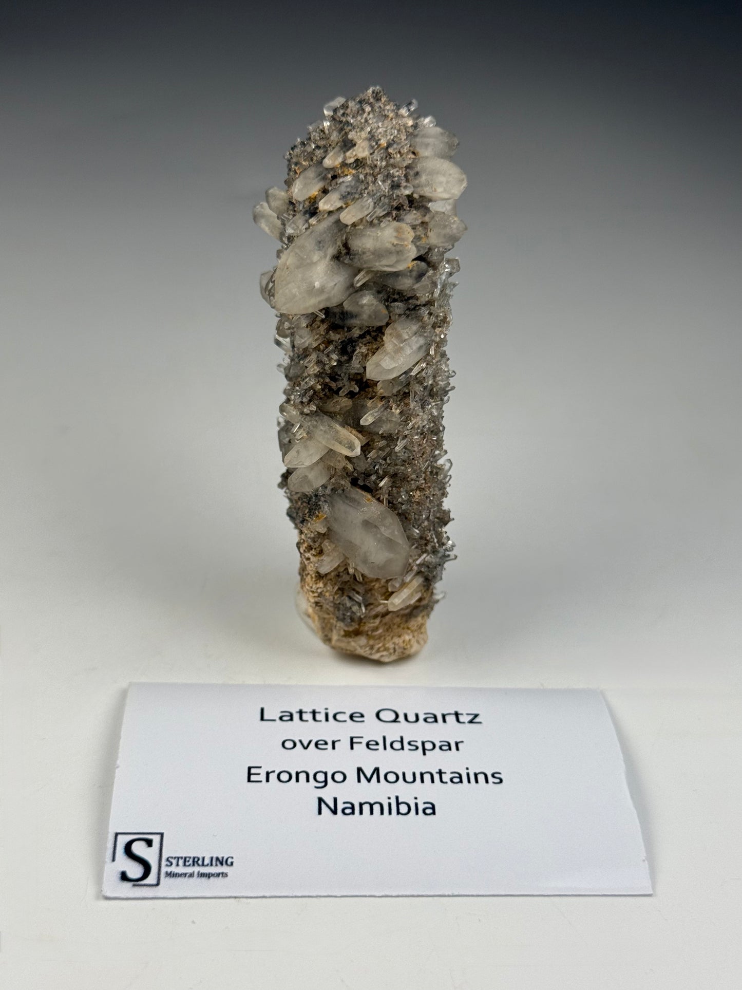 Lattice Quartz over Feldspar