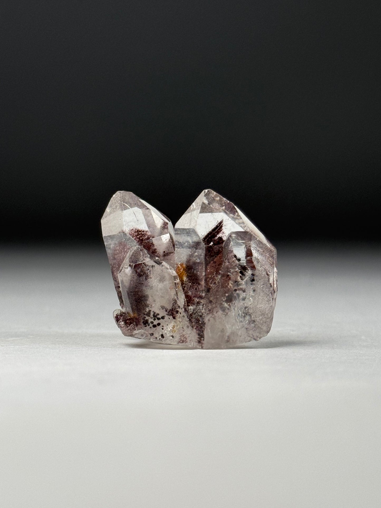 Quartz w/ Hematite