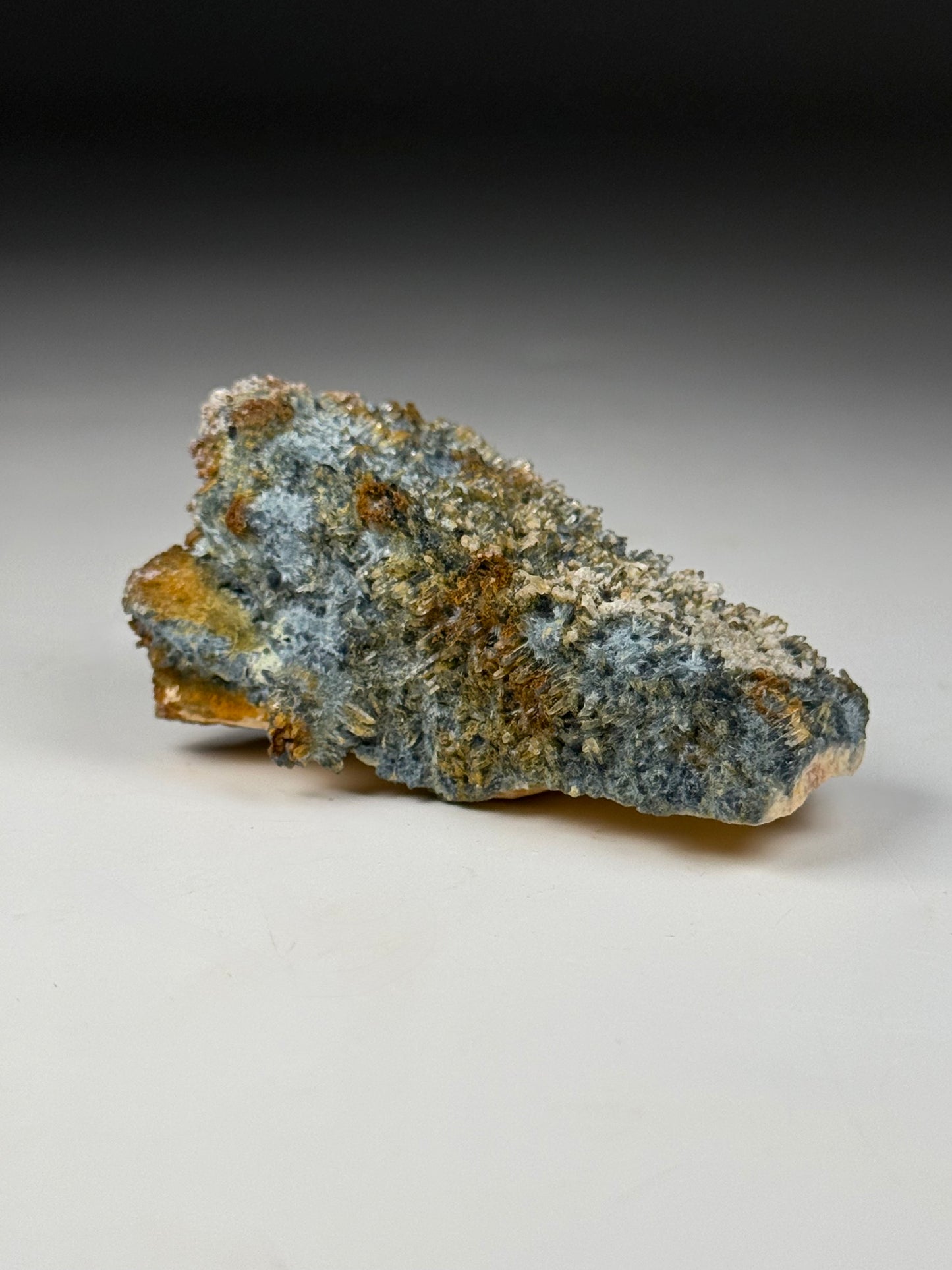 Foitite on Feldspar w/ Lattice Quartz