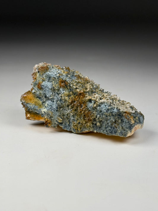 Foitite on Feldspar w/ Lattice Quartz