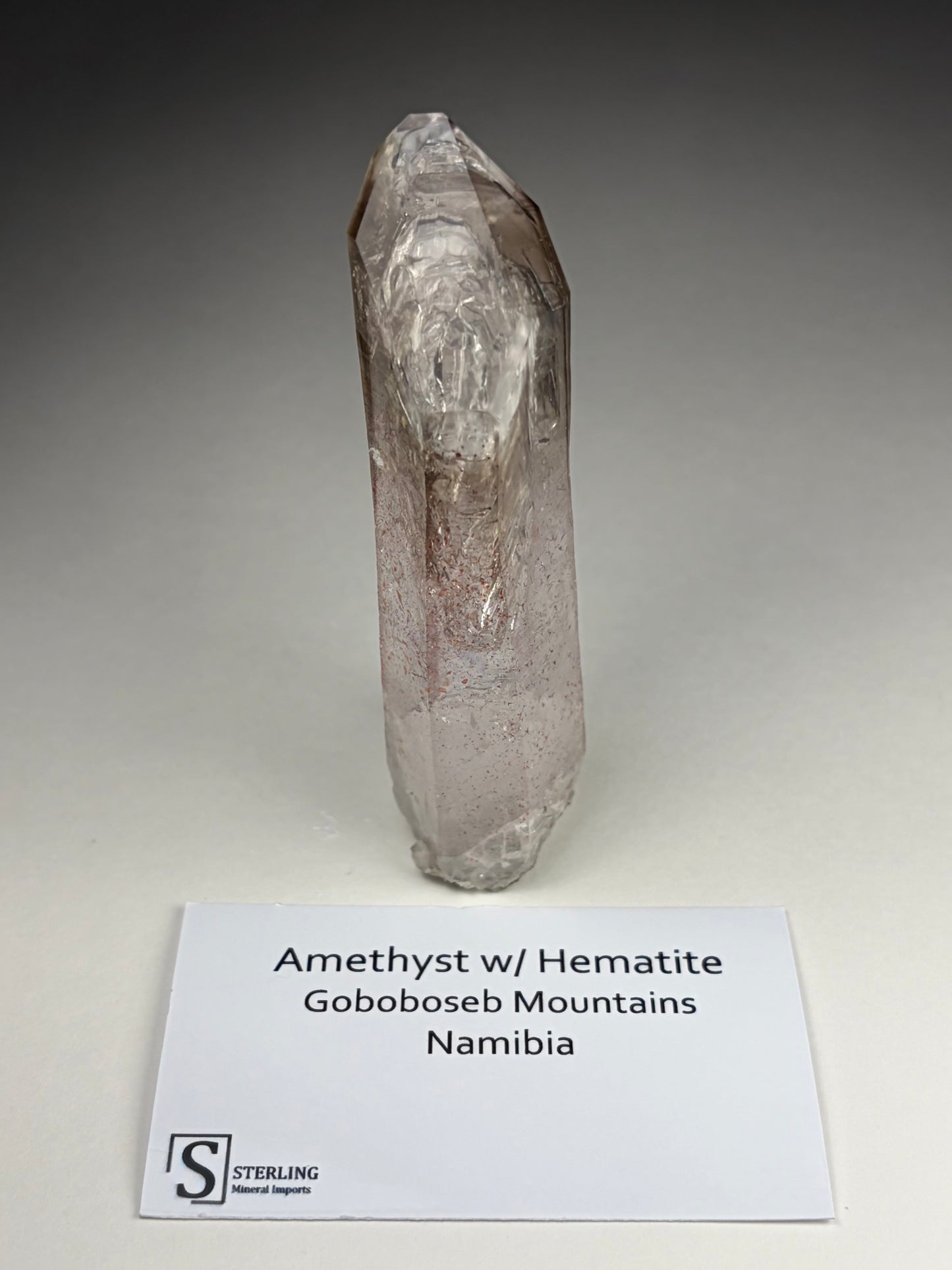 Amethyst w/ Hematite