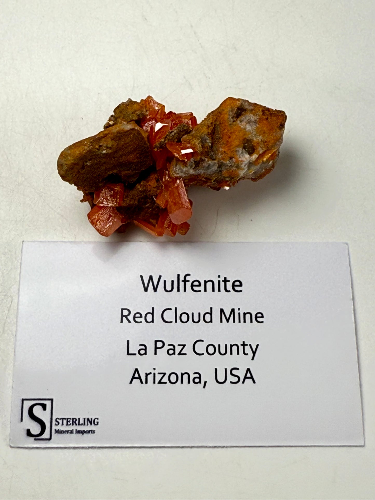 Wulfenite