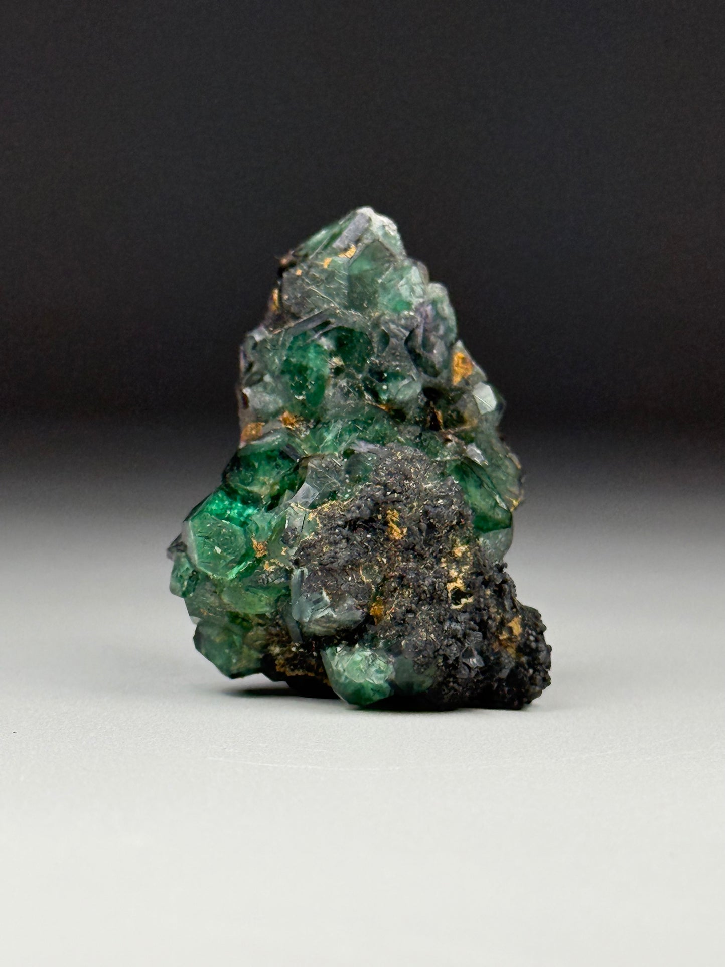 Fluorite w/ Black Tourmaline