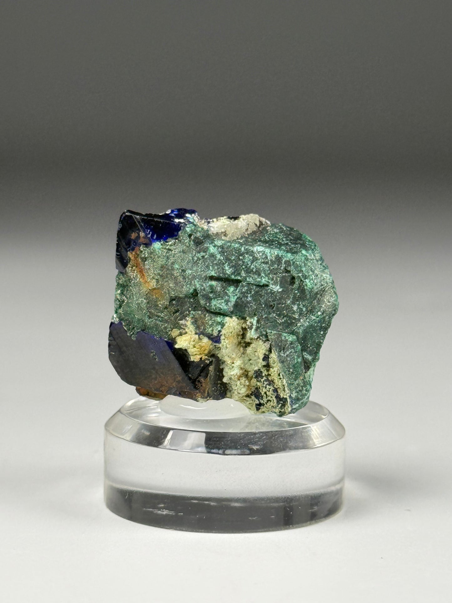 Azurite w/Malachite
