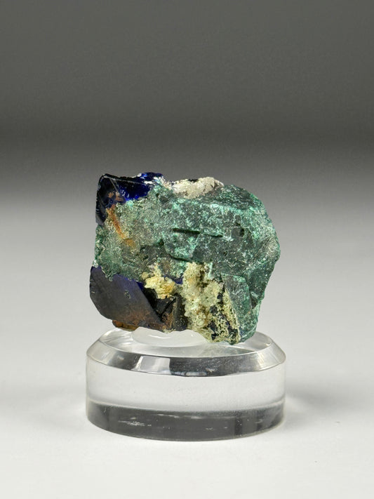 Azurite w/Malachite