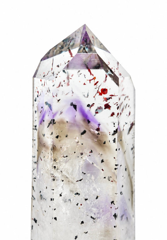 Amethyst w Hematite