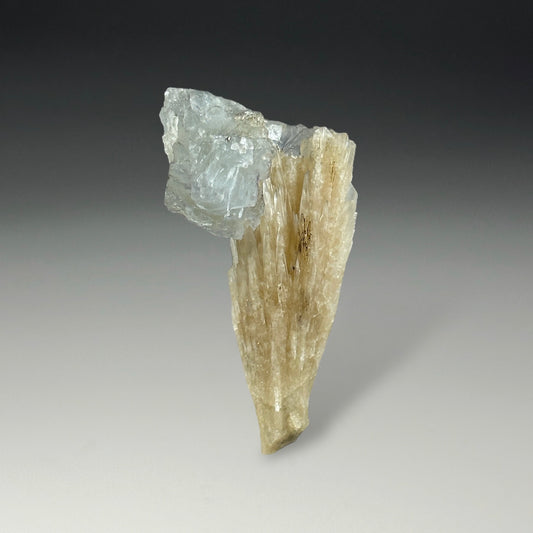 Fluorite with Calcite