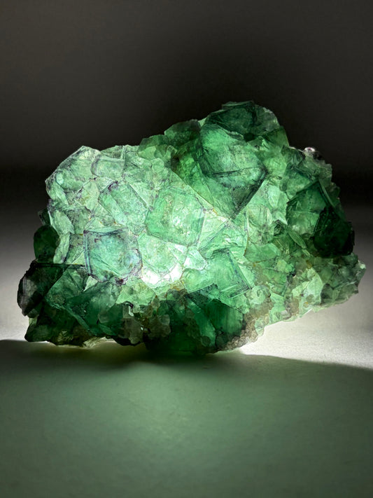 Fluorite w/ Calcite