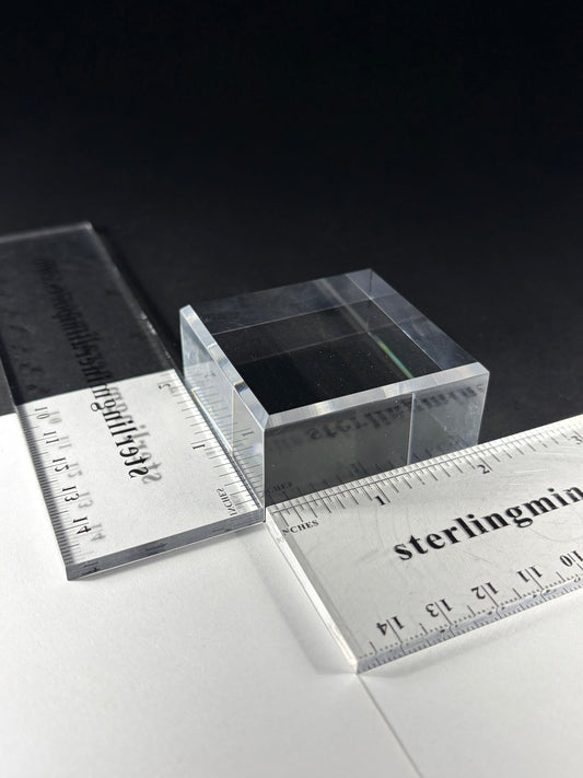 2x2x1 Acrylic Block