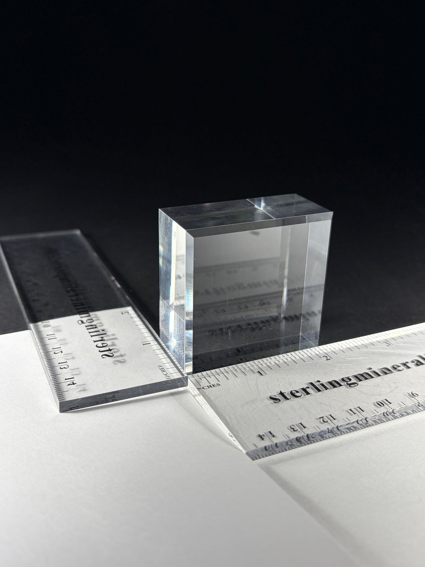 2x2x1 Acrylic Block
