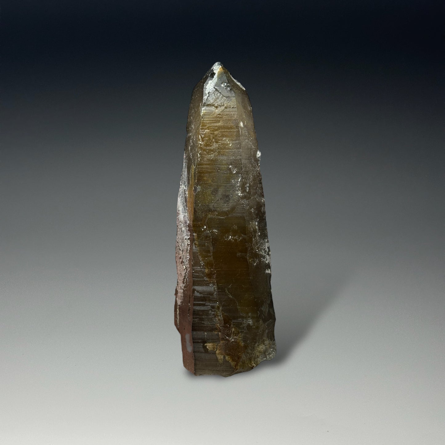 Smokey Quartz with Hyalite Opal