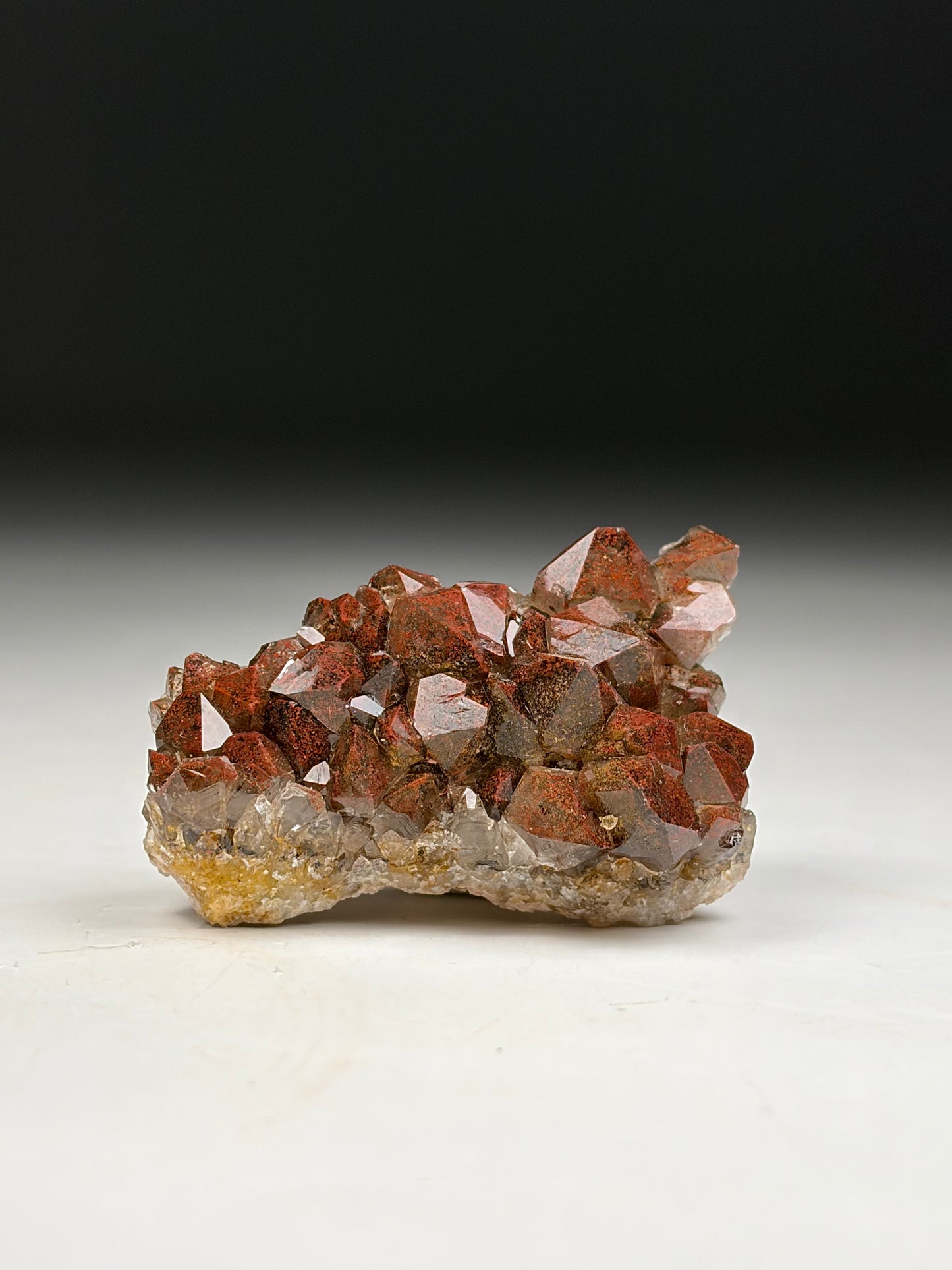 Smoky Quartz w/ Hematite